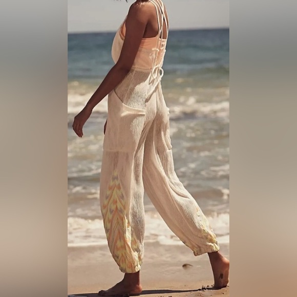 Free People Movement NWOT Morning Rise Jumpsuit, size small - Picture 3 of 16